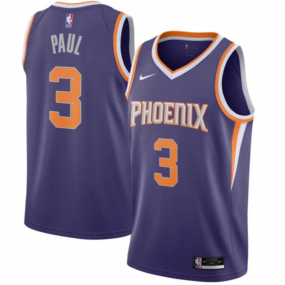 Chris Paul Phoenix Suns 2020/21 Swingman Jersey Purple - Icon Edition-Pro Kit Vault | Brand New 26/27 Sports Jerseys